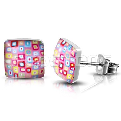 Náušnice z chirurgickej ocele SS1036